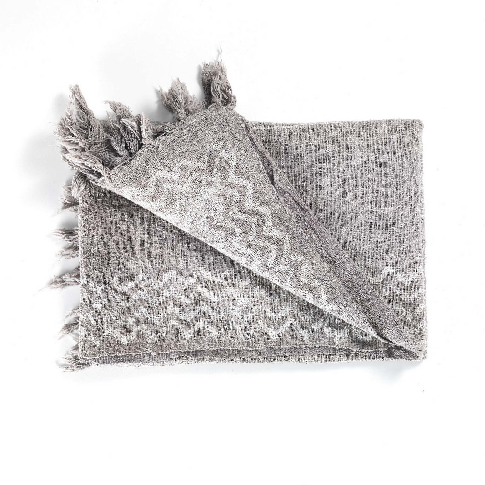 Coperta KAMAR BROWN cotone 100% Made in INDIA colore Beige