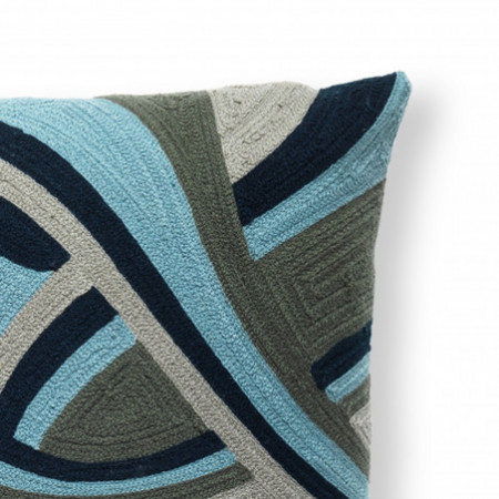 Cuscino OPTIKAL B sfoderabile 100% cotone cm 45x45