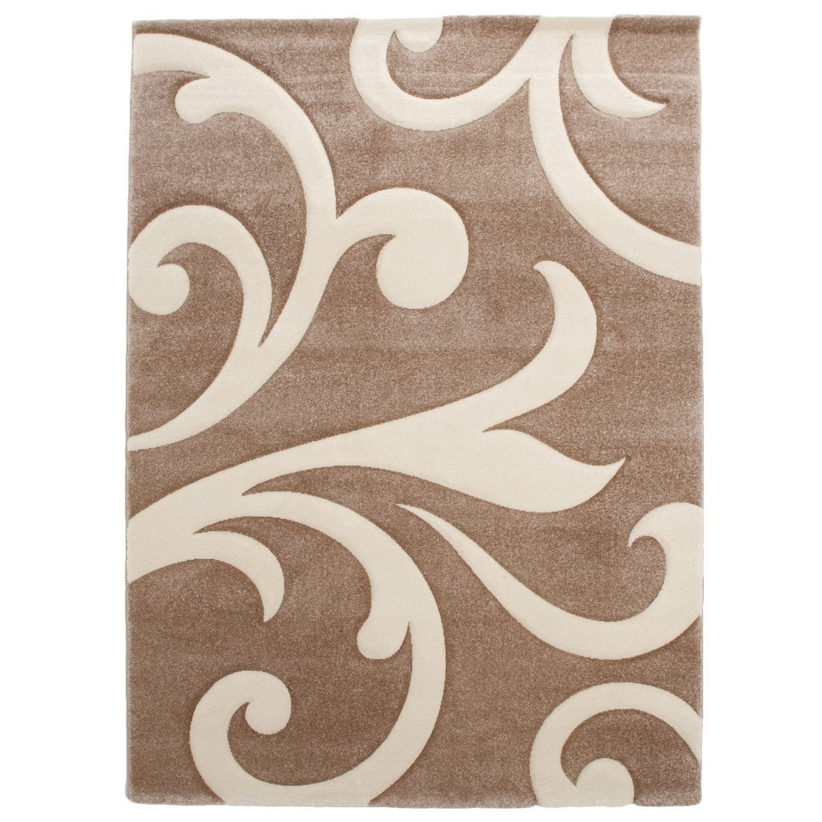 Tappeto VINTAGE CREMA cm 140 x 190 intagliato a mano