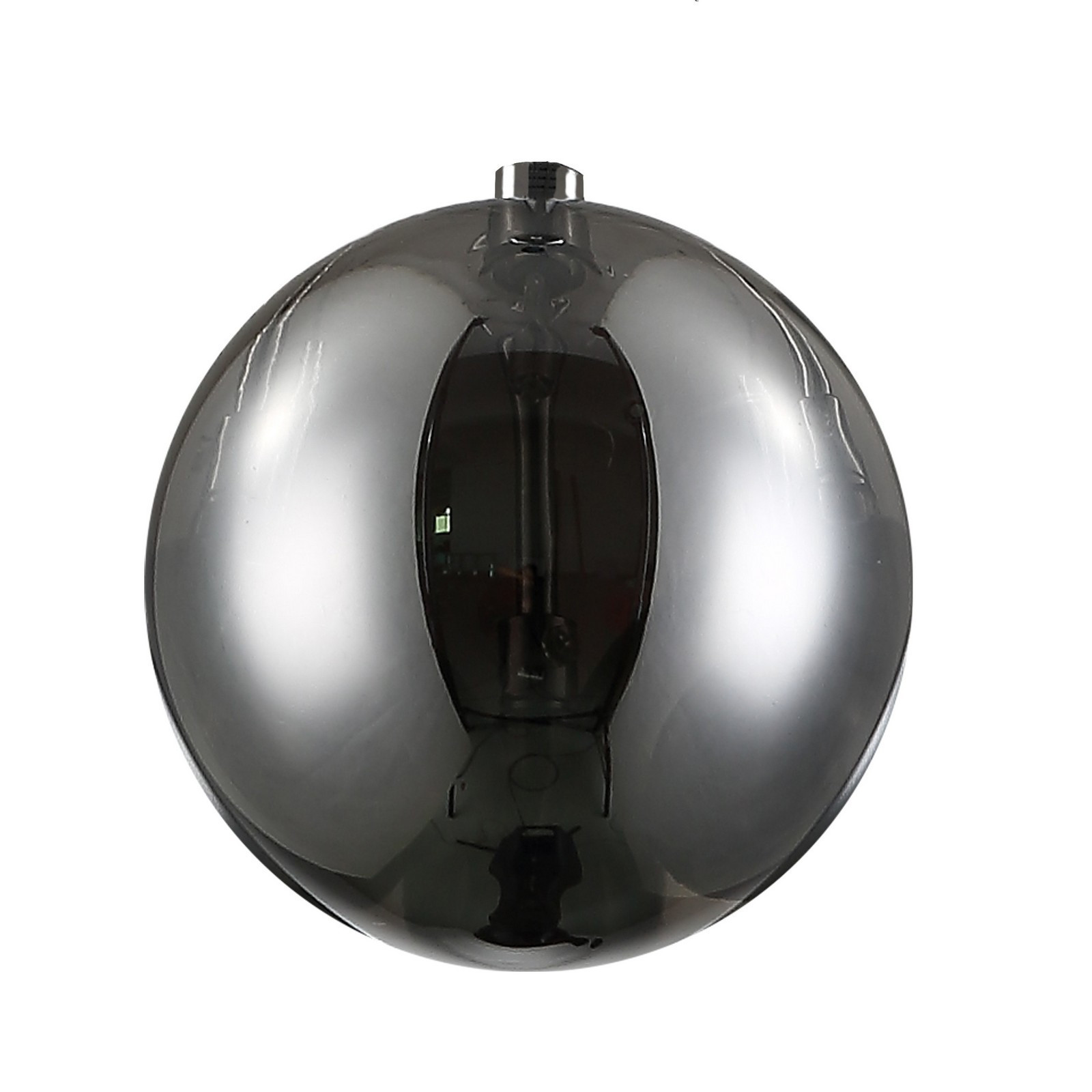 Lampadario BALLS FUME' vetro specchiato fumè, D45 H80 cm