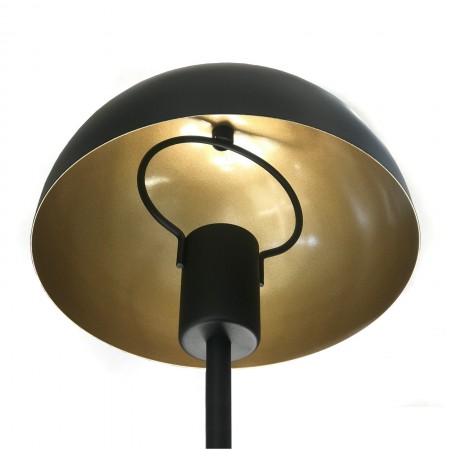 Lampada da tavolo JERY NERA  acciaio verniciato Nero opaco D20 H37