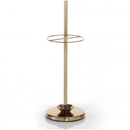 Appendiabiti porta ombrelli BOBO ORO acciaio verniciato Oro Rosa lucido  "Rose Gold" H180 D28