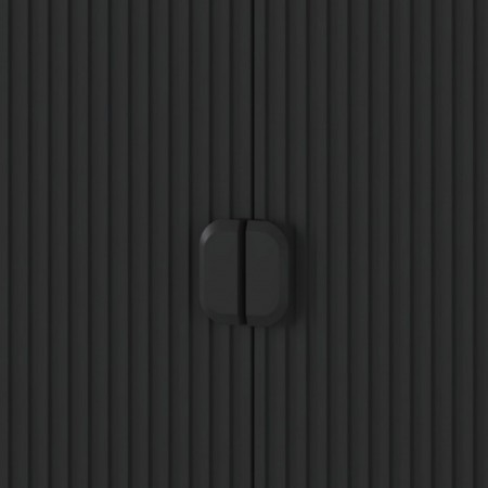 Madia JULIET TOTAL BLACK finitura Nero opaco H88 L153,5 P49