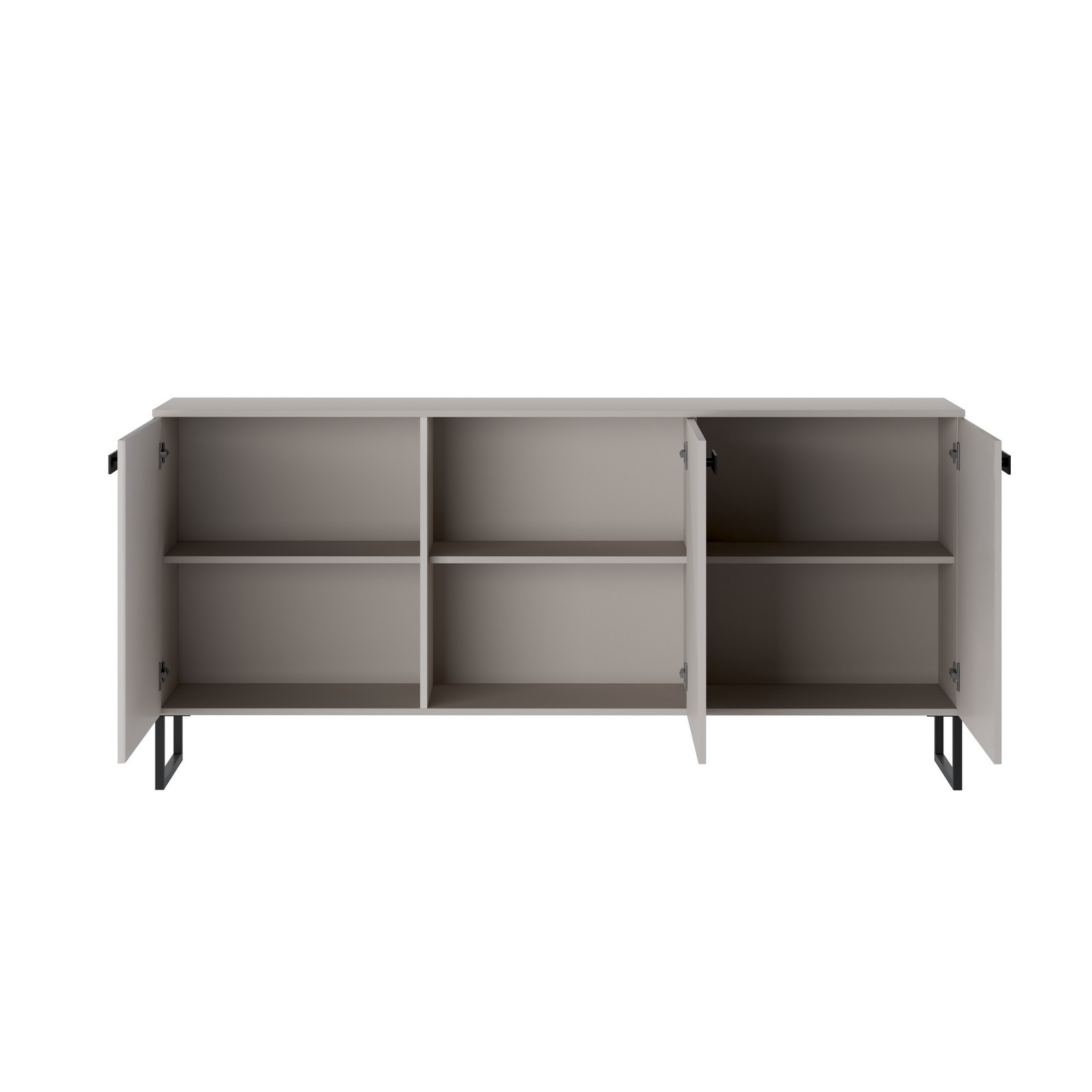 Madia 3 ante CLAIRE CASHMERE finitura Cashmere opaco H90 L184 P40