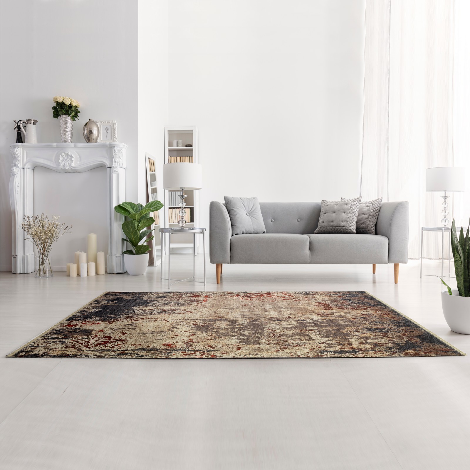 Tappeto DAMA 230 cm 150 x 230 anallergico anti acaro antiscivolo