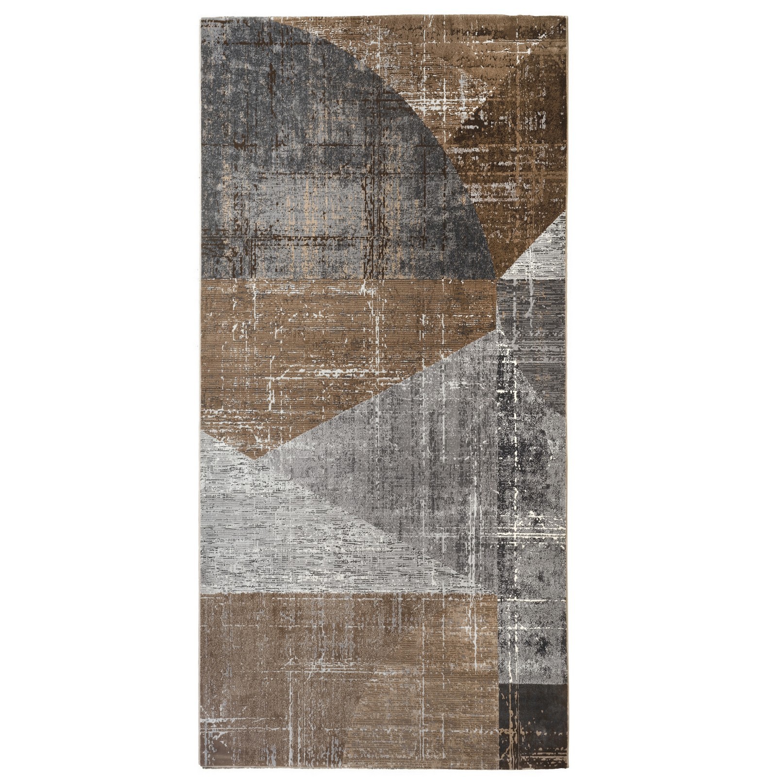 Tappeto corsia REK BROWN 150 cm80x150 soft touch anallergico anti acaro e anti tarma facile da pulire