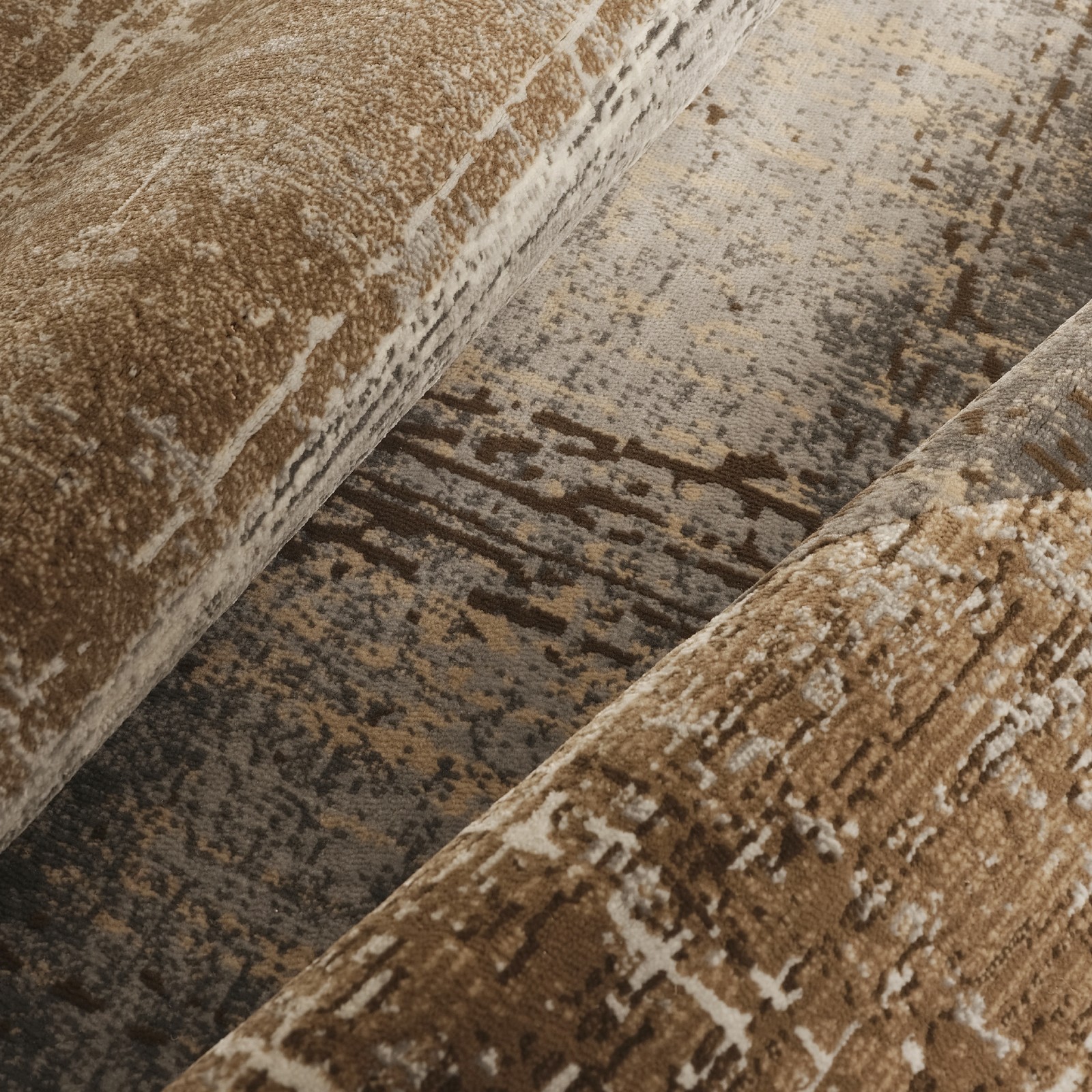 Tappeto REK BROWN 230 cm160x230 soft touch anallergico antiacaro e antitarma facile da pulire