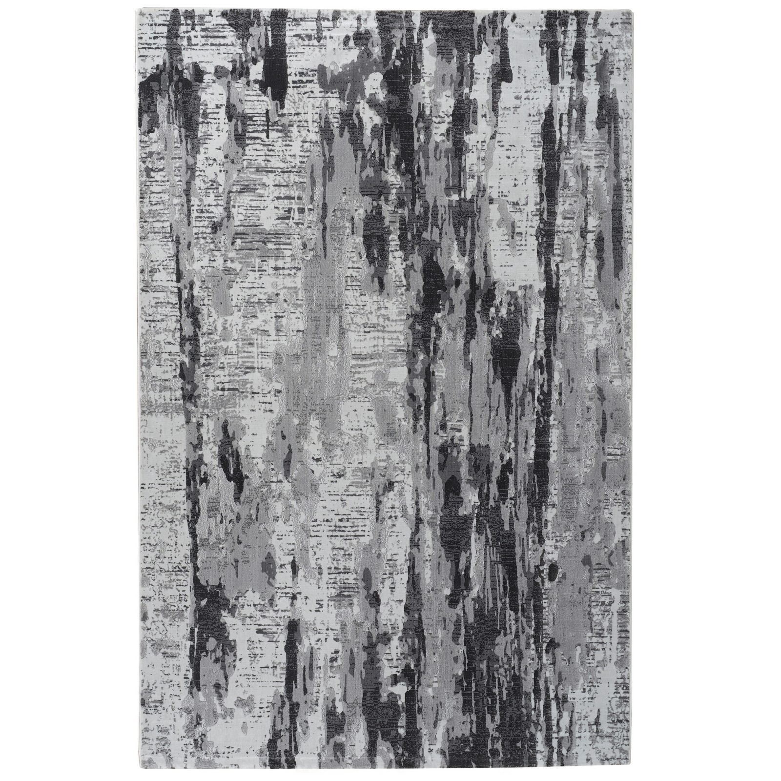 Tappeto MERCURY GREY 190 cm133x190 soft touch anallergico antiacaro e antitarma facile da pulire