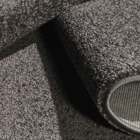 Tappeto corsia QUEENS GREY 150 Grigio cm 80x150 soft touch anallergico antiacaro e antitarma facile da pulire