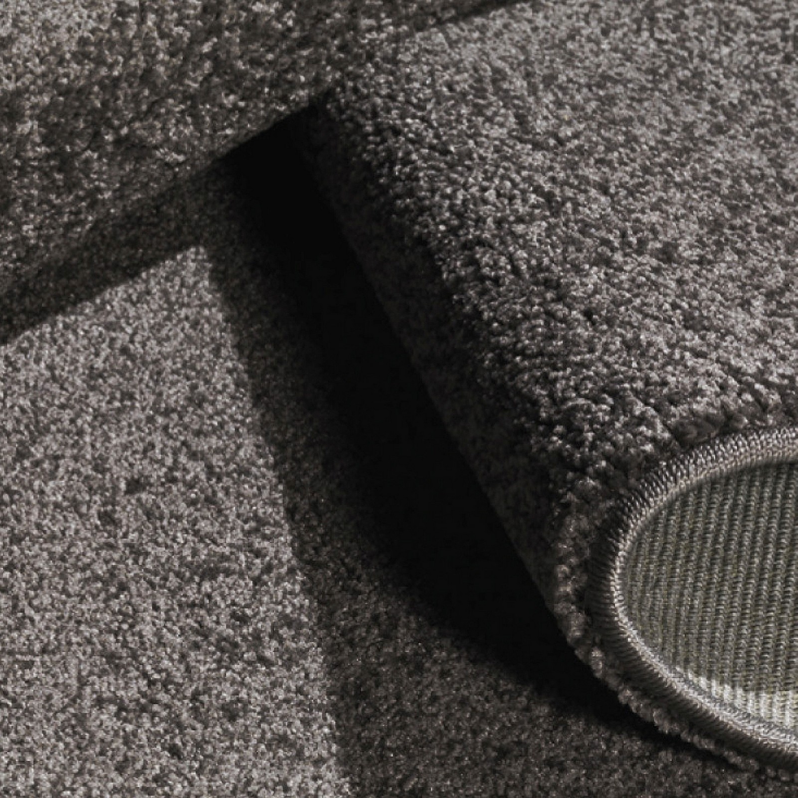 Tappeto corsia QUEENS GREY 150 Grigio cm 80x150 soft touch anallergico antiacaro e antitarma facile da pulire