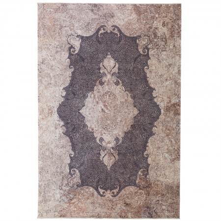 Tappeto BURSA 230 cm 150x230 misto cotone riciclato fondo antiscivolo facile da pulire