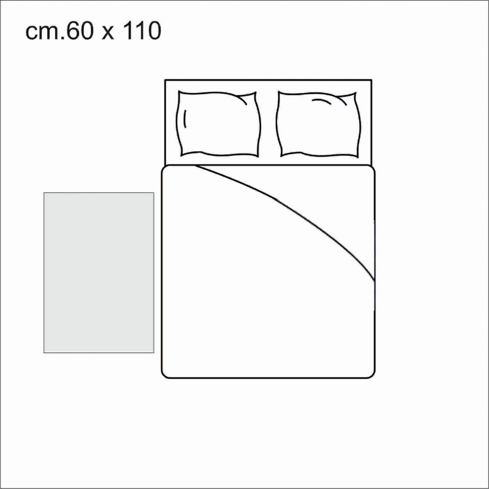 Tappeto bagno / scendiletto QUEENS SAND 110 Sabbia cm 60x110 soft touch anallergico antiacaro e antitarma facile da pulire