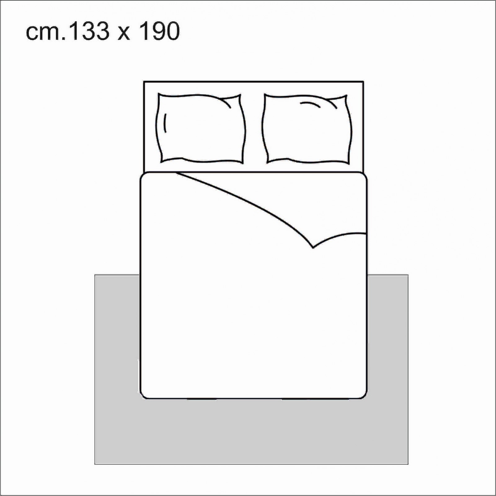Tappeto MERCURY GREY 190 cm133x190 soft touch anallergico antiacaro e antitarma facile da pulire