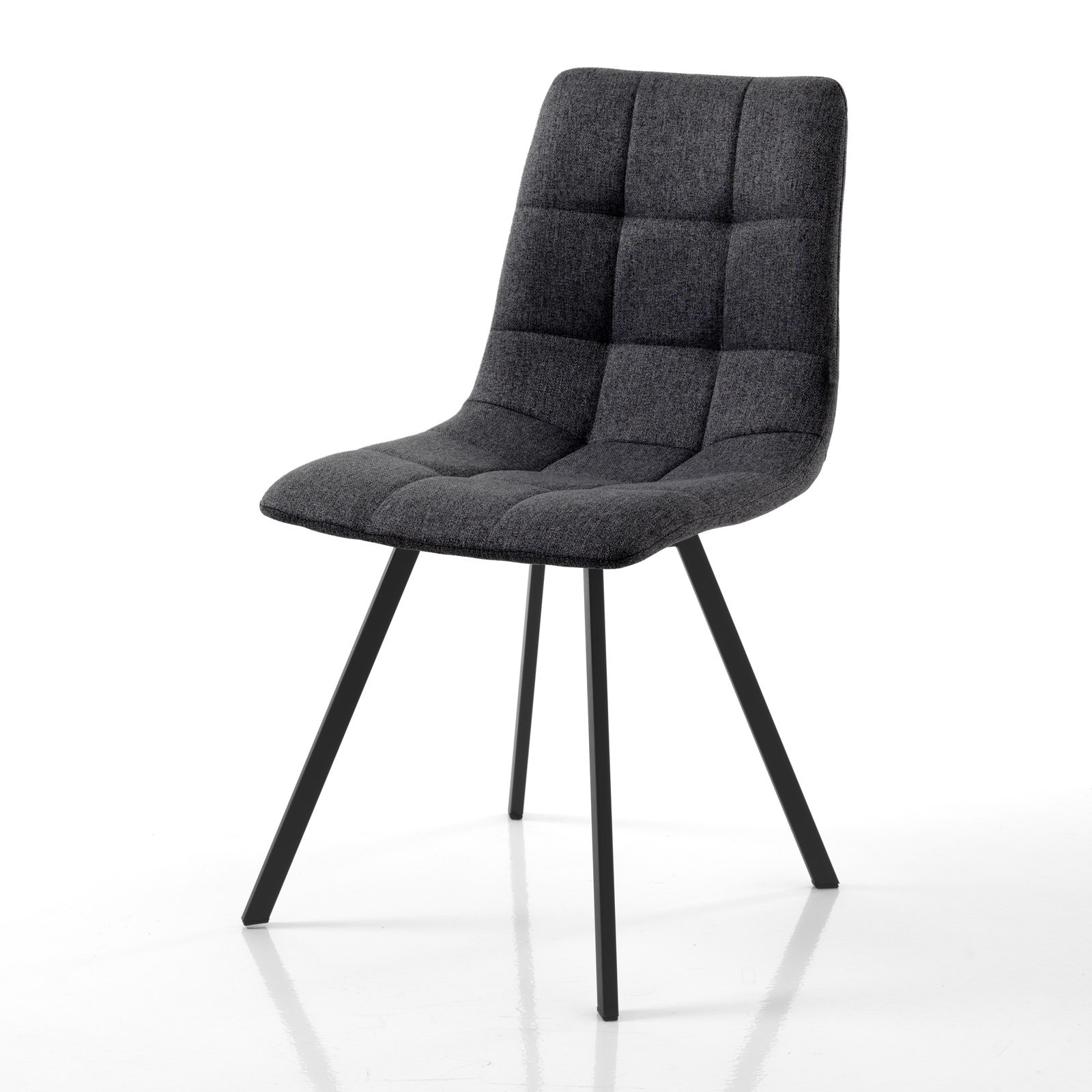 Sedia Imbottita New Unity Anthracite