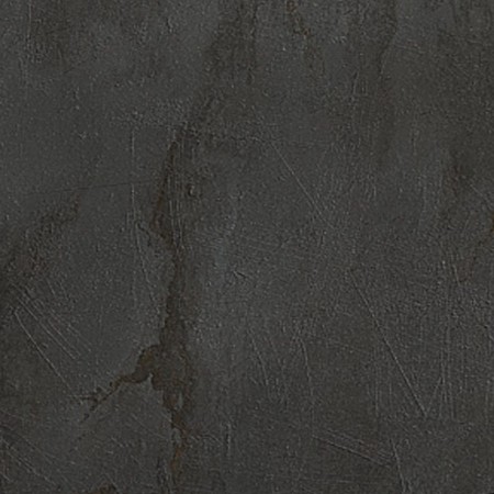 Parete soggiorno ANNET GRAPHITE finitura Grigio Graphite Ossido opaco Bianco spatolato H200 L276 P40