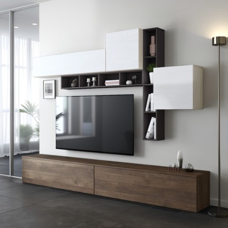 Parete soggiorno ANNET NOCE...