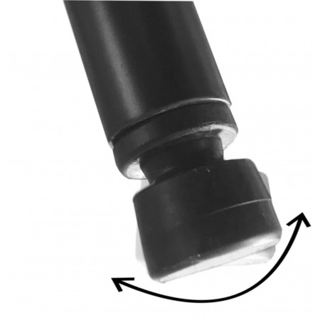 Set 4 Sedie BARBARA GRIGIA velluto Grigio struttura metallo Nero opaco cm H80 L50 P60