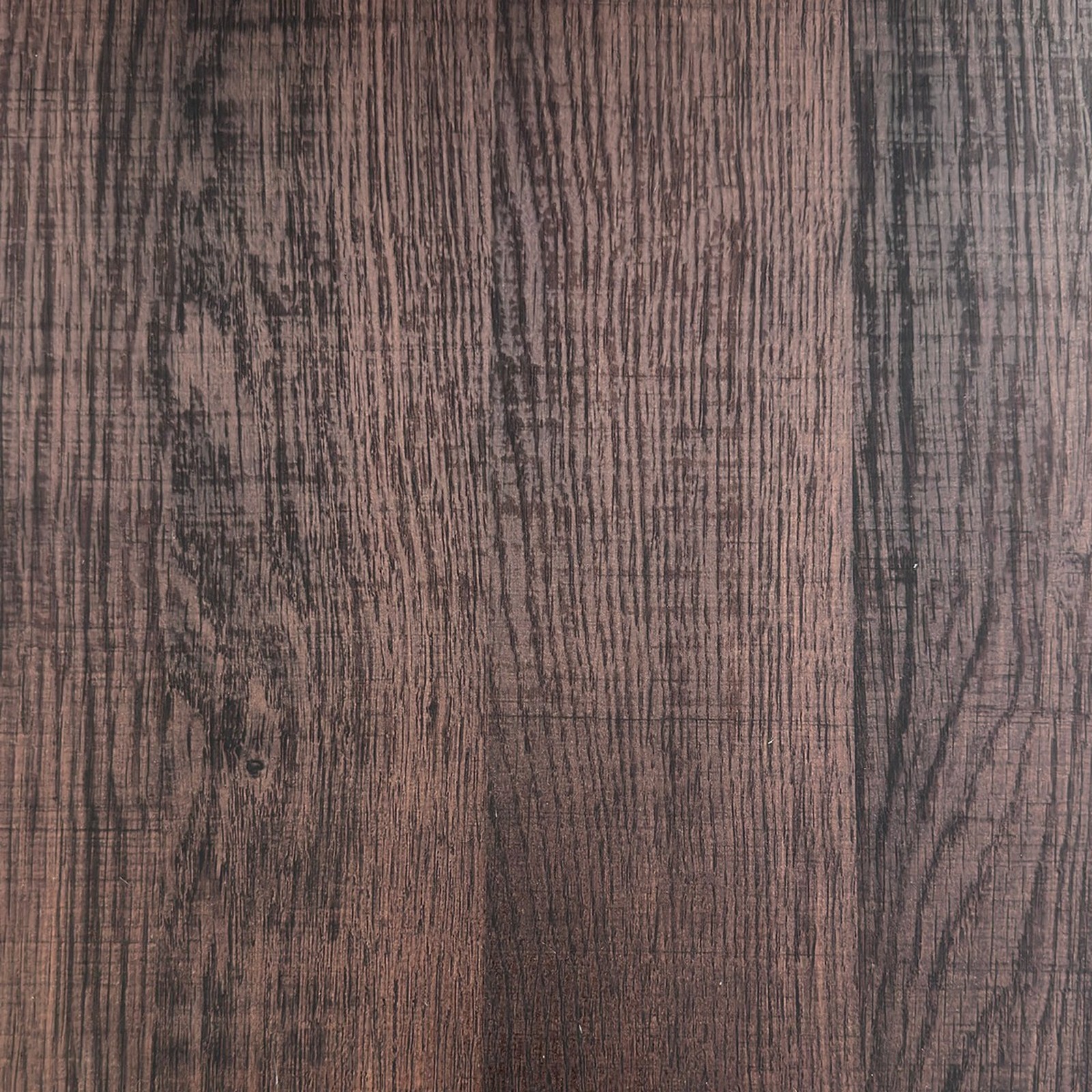 Tavolo allungabile TITO NOCE metallo Nero Opaco Piano  finitura Noce H75.5 P90 L160/200/240