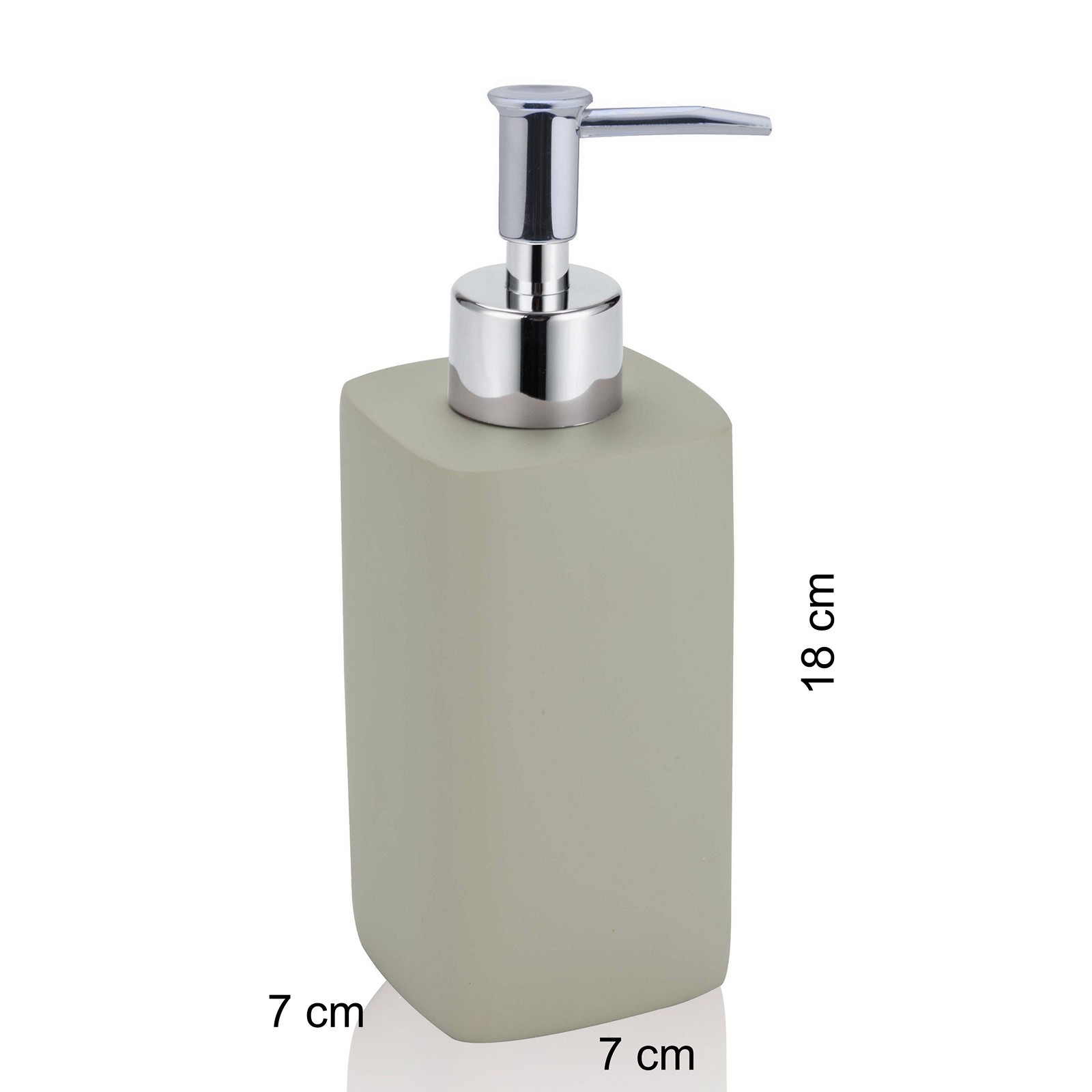 Set bagno KERAMIK realizzato in ceramica colore Tortora