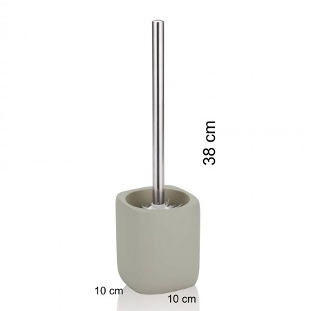 Set bagno KERAMIK realizzato in ceramica colore Tortora