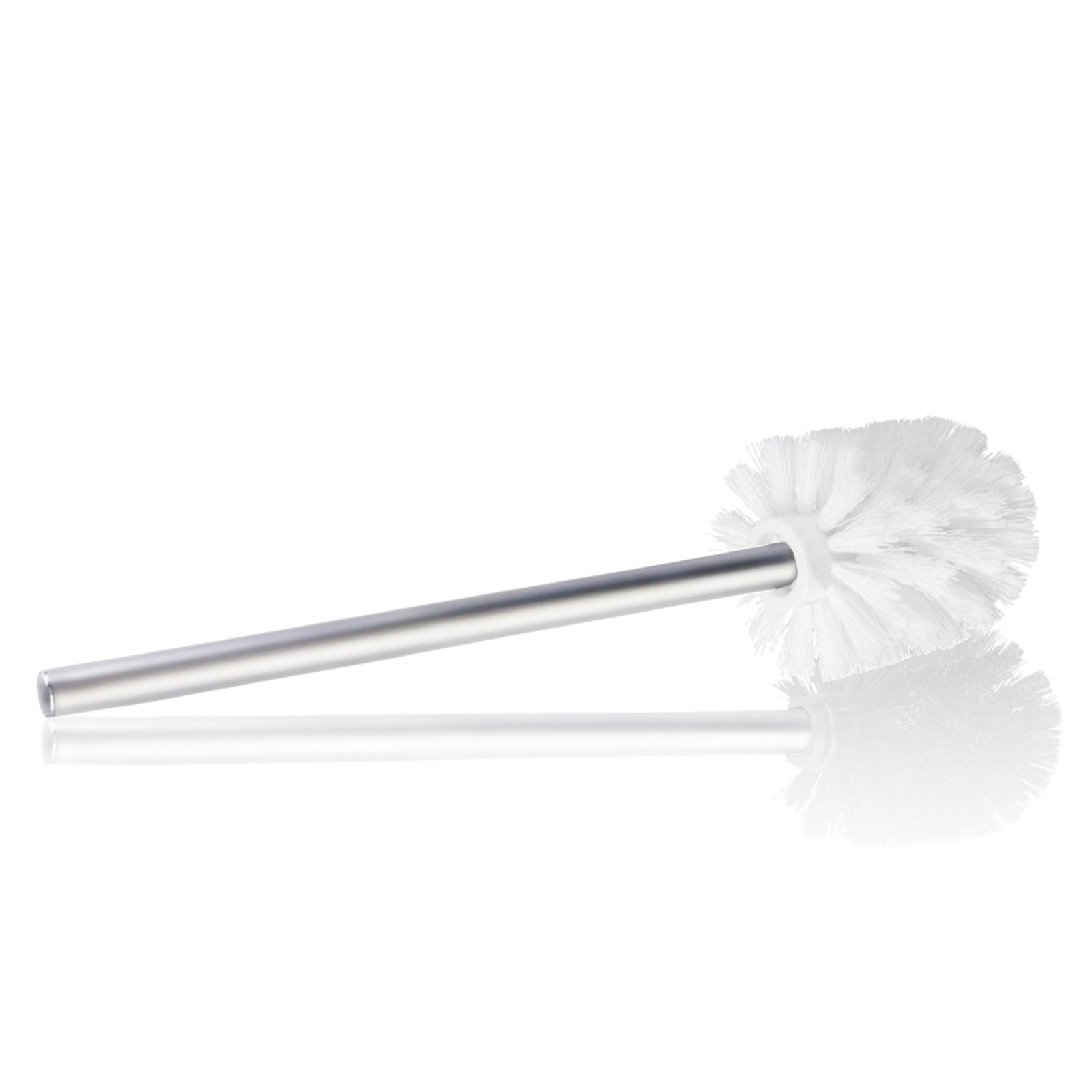 Set bagno  RIBBED realizzato in Poliresina Bianca opaca