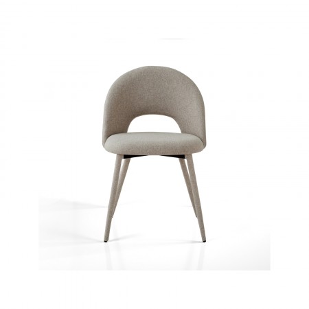 Sedia BABI BEIGE tessuto BEIGE tessuto EASY CLEAN di facile pulizia H79 L51 P54