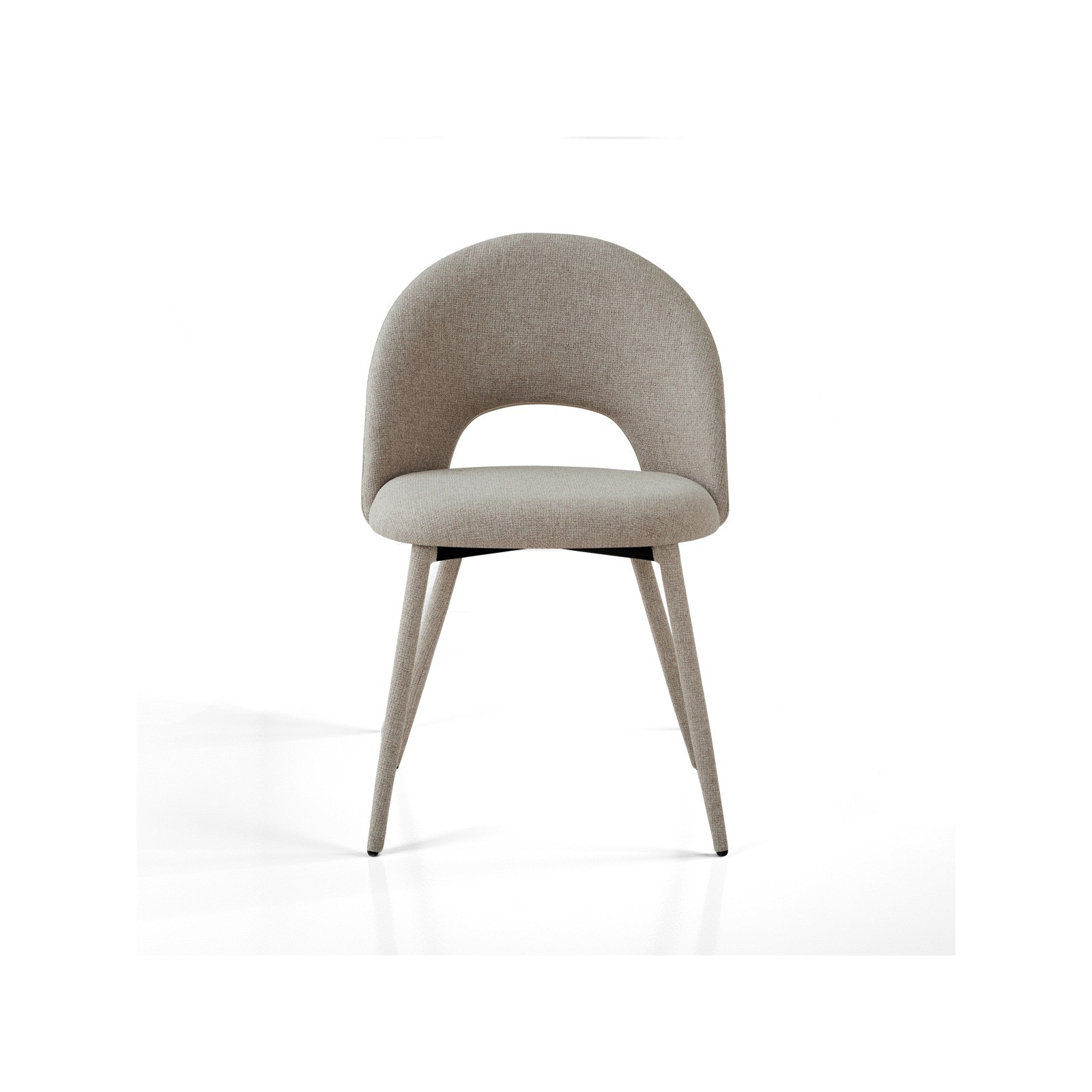 Sedia BABI BEIGE tessuto BEIGE tessuto EASY CLEAN di facile pulizia H79 L51 P54