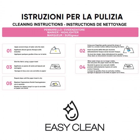 Sedia CLARA GRIGIA tessuto GRIGIO tessuto EASY CLEAN H85 L50  P57