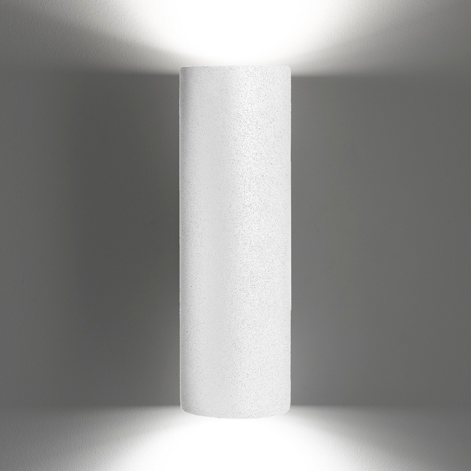 Applique da interno / esterno JIM cemento Bianco opaco cm L9 P11,5 H25