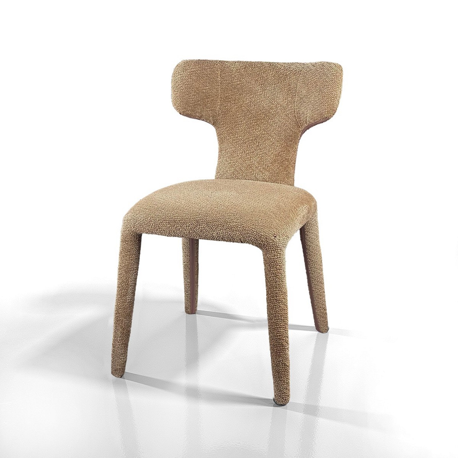 Sedia ILARY SABBIA completamente rivestita in tessuto Sabbia cm H81 L50 P60