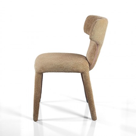 Sedia ILARY SABBIA completamente rivestita in tessuto Sabbia cm H81 L50 P60
