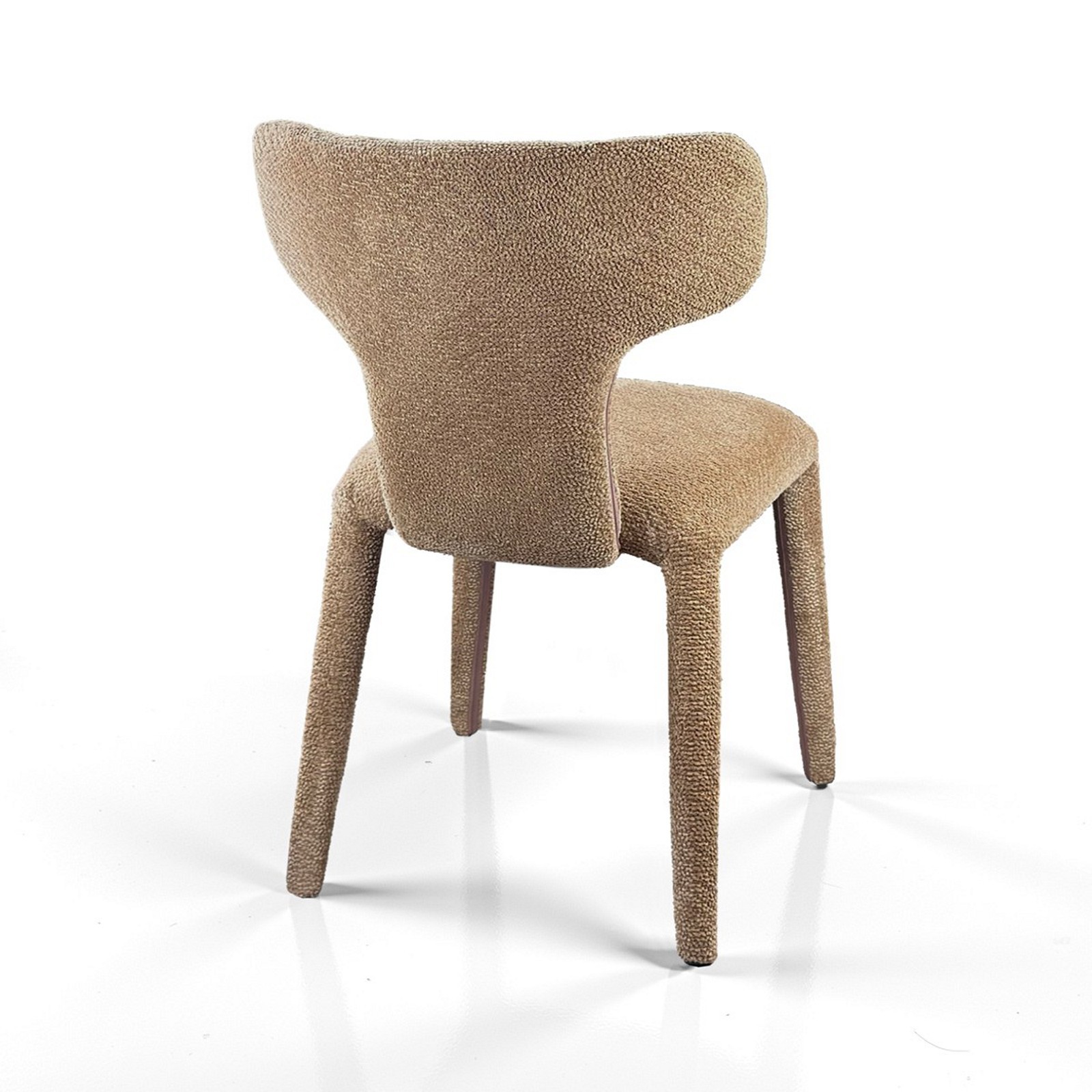 Sedia ILARY SABBIA completamente rivestita in tessuto Sabbia cm H81 L50 P60