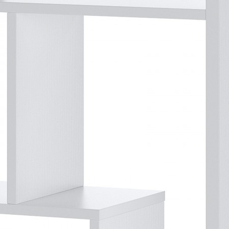 Libreria SOFIA LARICE rivestito in melamminico finitura Larice Bianco utilizzo Verticale / Orizzontale cm H161 L68,5 P25