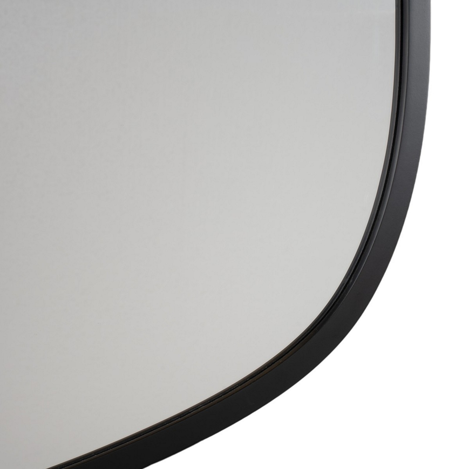 Specchio da parete KING 05 cornice MDF Nero opaco H112 L75 P2