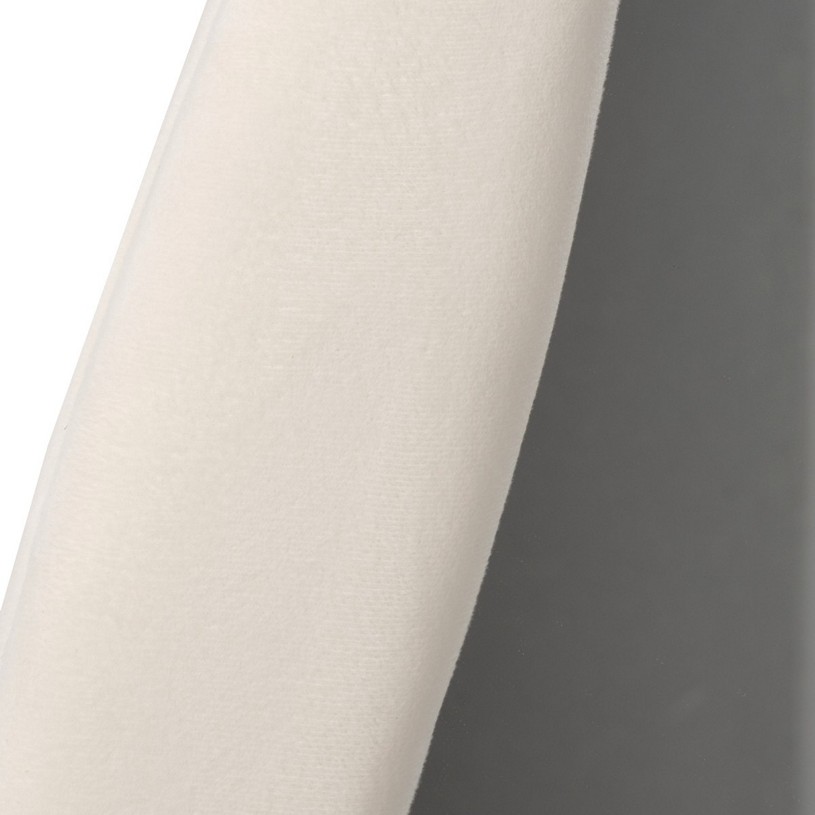 Specchio da parete KING 06 cornice imbottita morbido tessuto effetto velluto di colore Panna cm.160 x 60