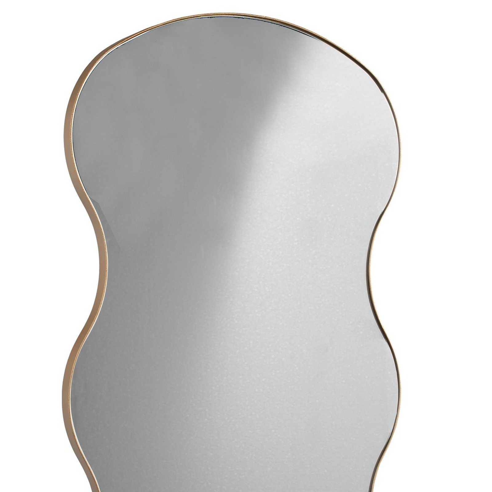 Specchio da terra / parete KING 11  bordo colore Oro opaco  cm H170 L50 P35