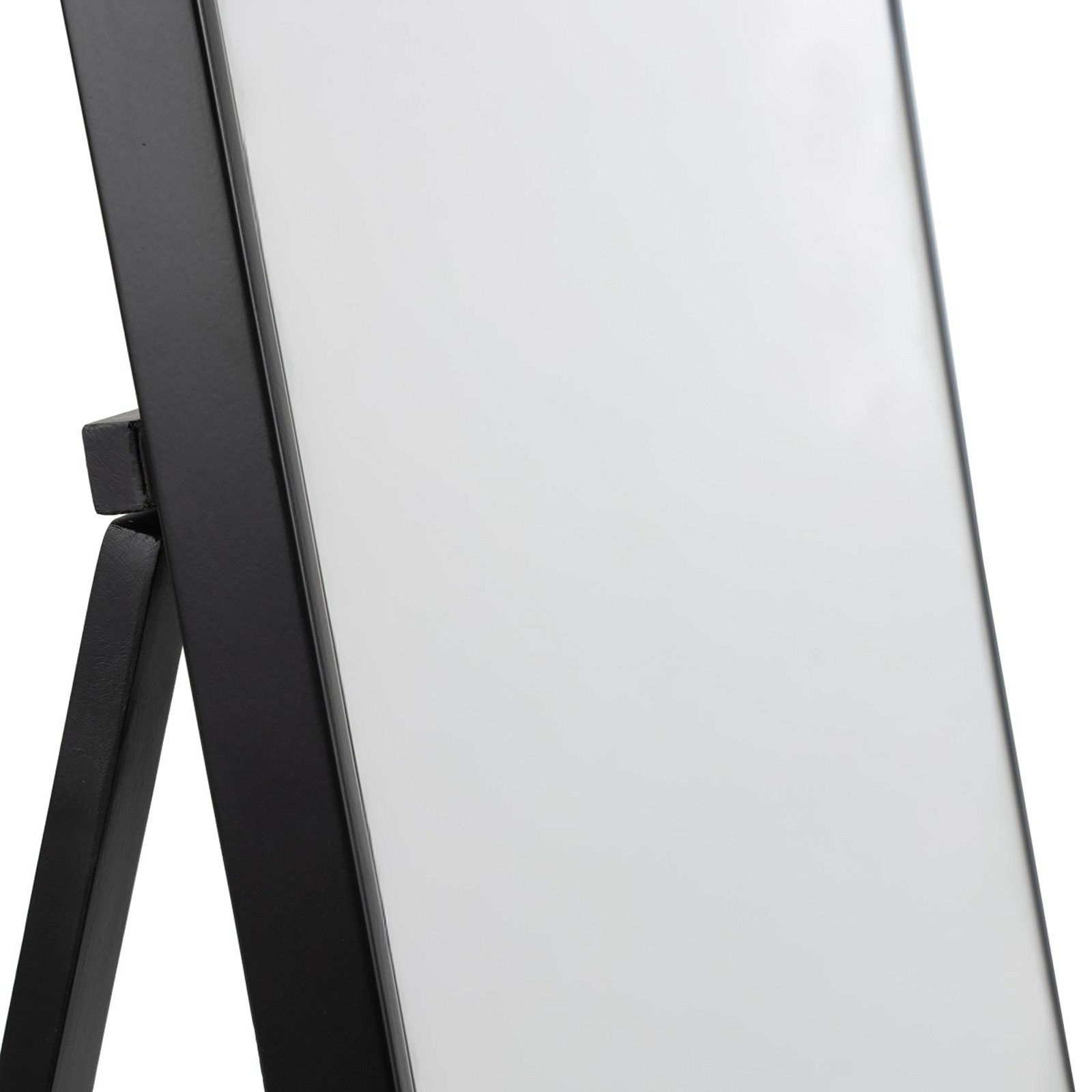 Specchio da terra KING 12 struttura MDF Nero opaco cm H170 L50 P48