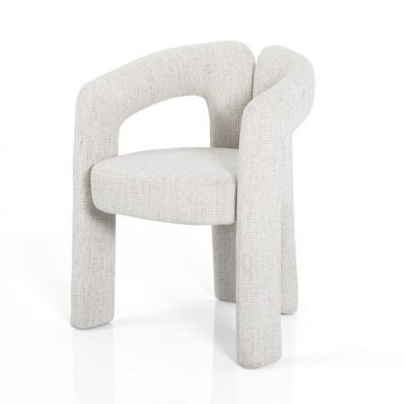 Poltrona ADELE BEIGE tessuto colore BEIGE cm H76 L55 P59