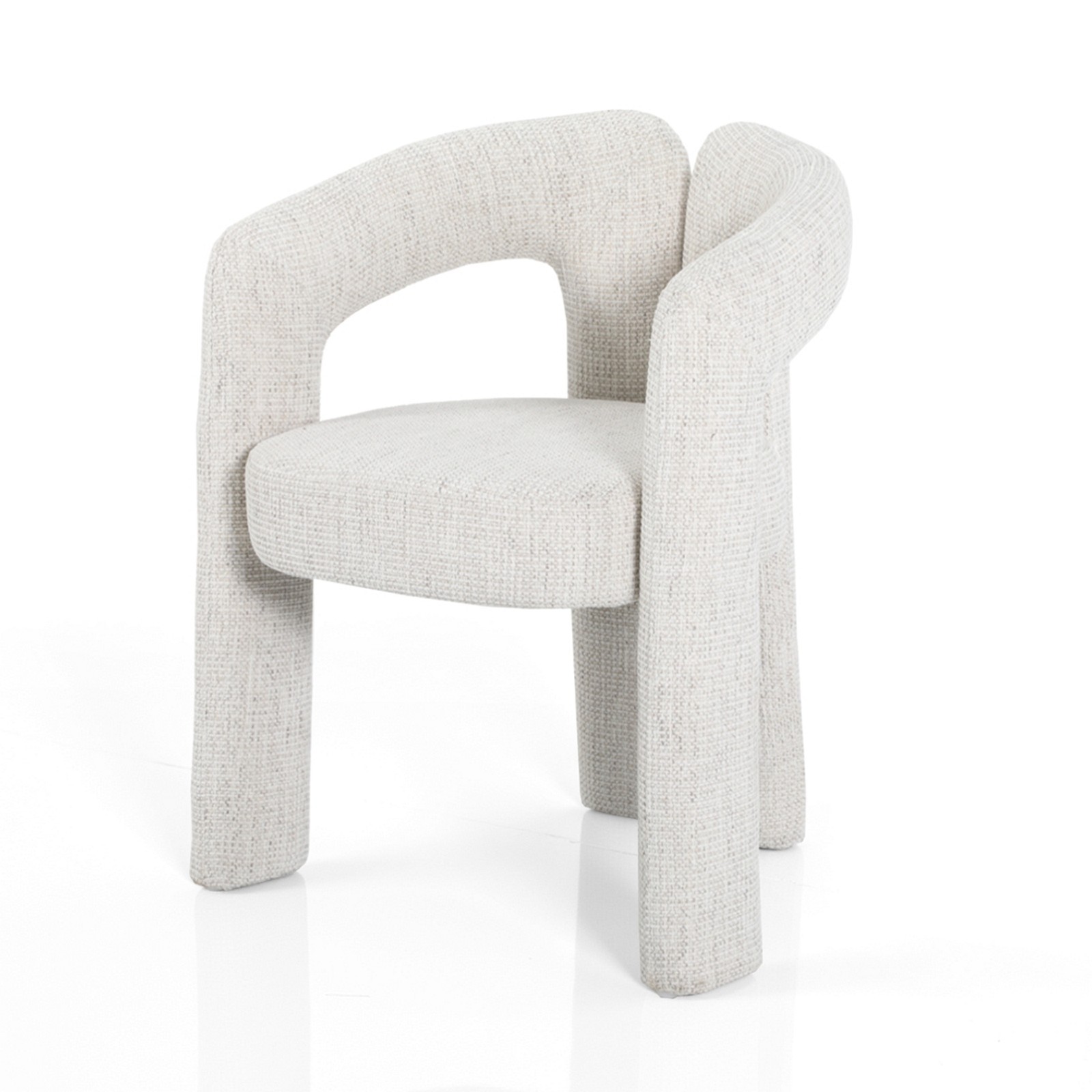 Poltrona ADELE BEIGE tessuto colore BEIGE cm H76 L55 P59