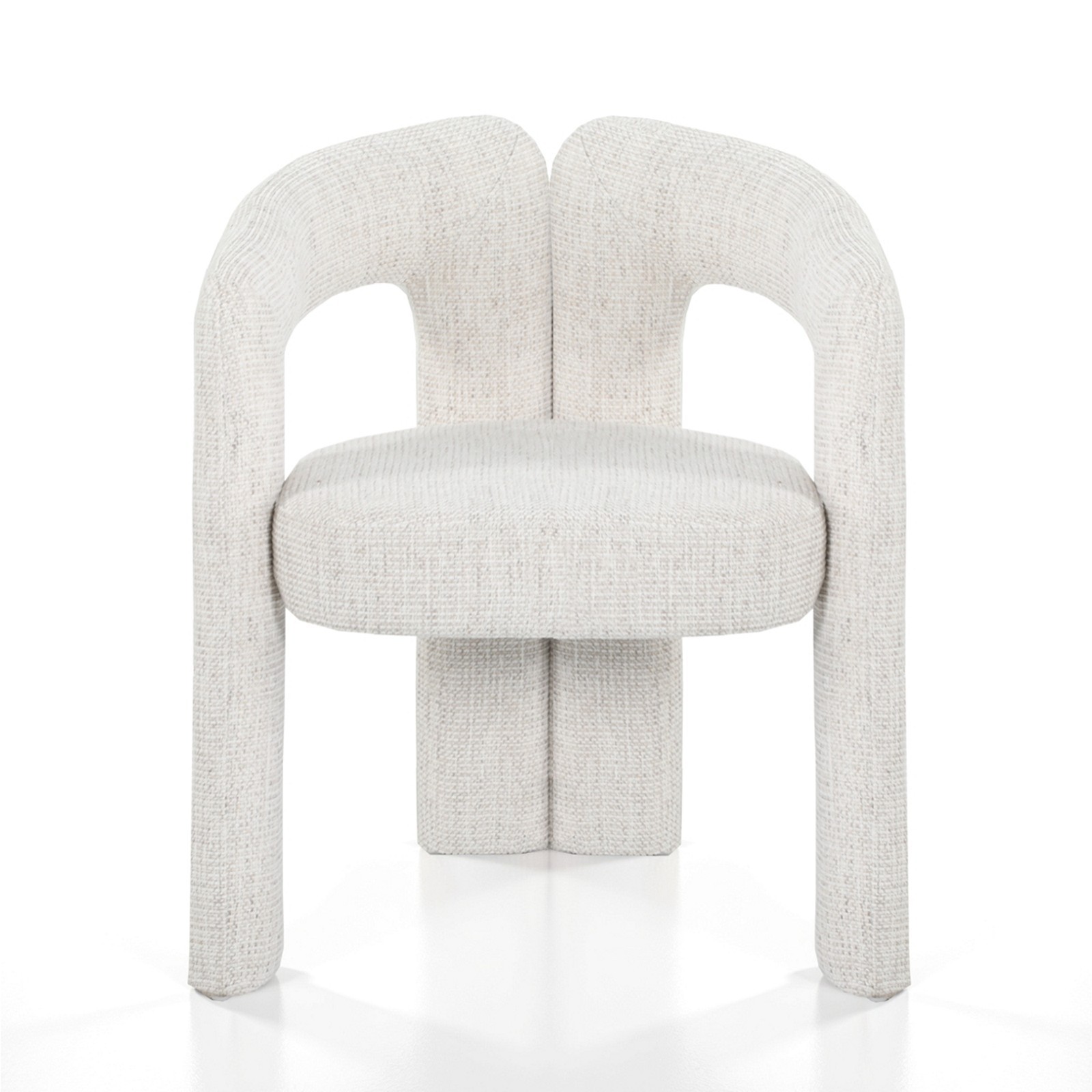 Poltrona ADELE BEIGE tessuto colore BEIGE cm H76 L55 P59