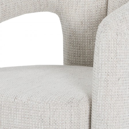 Poltrona ADELE BEIGE tessuto colore BEIGE cm H76 L55 P59