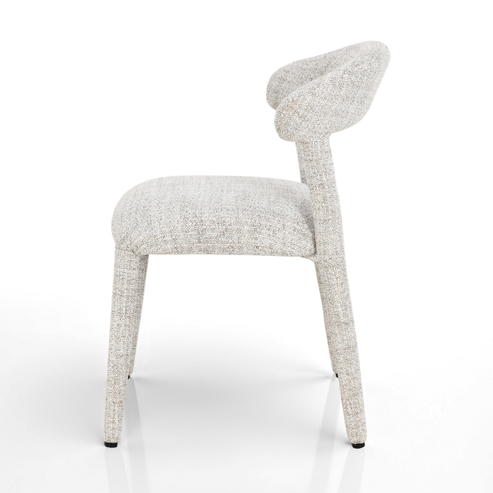 Sedia MAGDA BEIGE tessuto di colore BEIGE melange H80 L54 P56