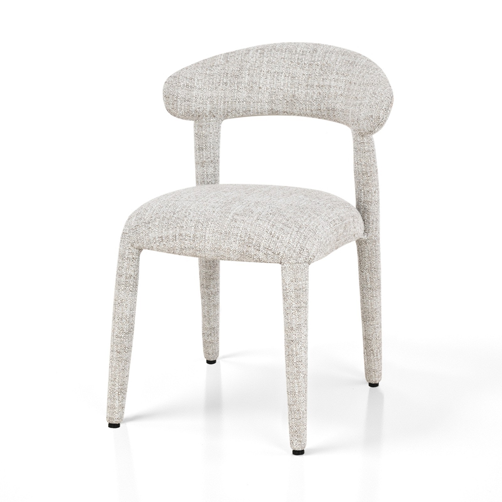 Sedia MAGDA BEIGE tessuto di colore BEIGE melange H80 L54 P56