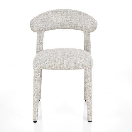 Sedia MAGDA BEIGE tessuto di colore BEIGE melange H80 L54 P56