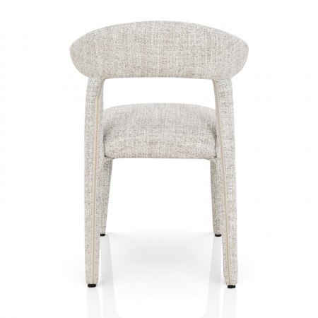 Sedia MAGDA BEIGE tessuto di colore BEIGE melange H80 L54 P56
