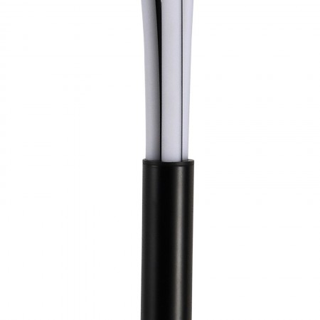 Lampada da terra TRIS metallo Nero opaco acrilico Bianco opaco 3 LED 30W 3000K H150 L33 P28