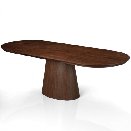 Tavolo allungabile LUKAS NOCE MDF impiallacciato Noce H75,5 P100 L160/200/240 cm
