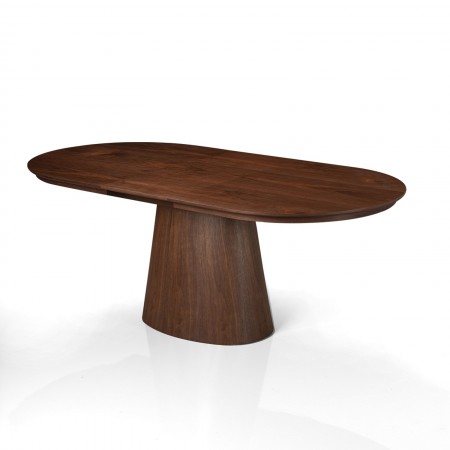 Tavolo allungabile LUKAS NOCE MDF impiallacciato Noce H75,5 P100 L160/200/240 cm