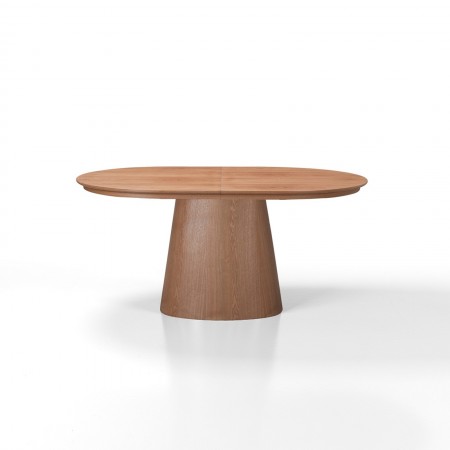 Tavolo allungabile LUKAS ROVERE MDF impiallacciato Rovere H75,5 P100 L160/200/240 cm