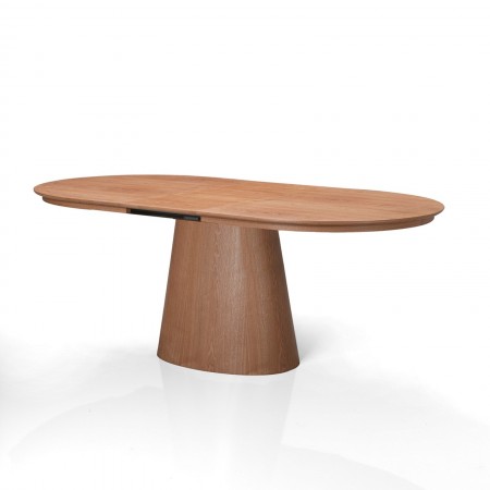 Tavolo allungabile LUKAS ROVERE MDF impiallacciato Rovere H75,5 P100 L160/200/240 cm